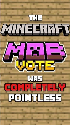 Minecraft Voting Scandal!? #shorts