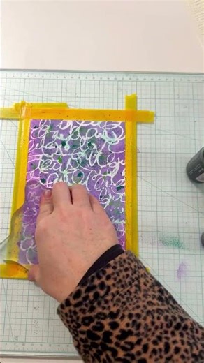 Mixed media page for junk journal. #artjournal #mixedmedia #junkjournal #stencil #papercraft