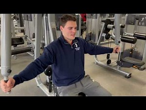 Rear Deltoid/Pectoral Fly Machine (Precor) Demonstration