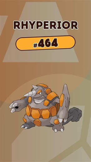 Rhyperior: Live Ball Thrower and Lava-Resistant Skin! 🪨🔥 | A Little-Known Fact #pokemon #rhyperior