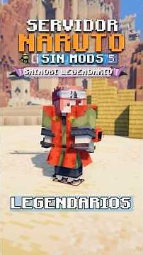 ATUENDOS SHINOBI EN NARUTO MINECRAFT #servidoresdeminecraft #minecraft #naruto #narutorpg #mmorpg