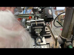 1992. Preparing to install an oilite bronze bearing. ￼