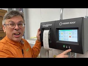 Touch screen features on the Veeder-Root TLS-450PLUS