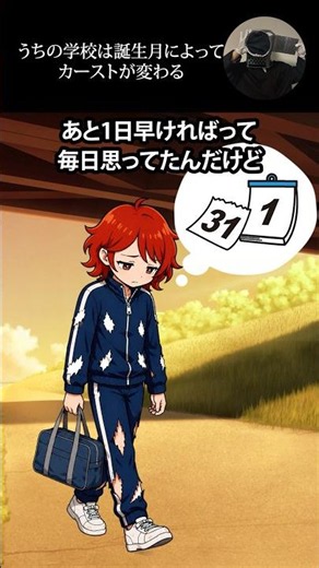 うちの学校は誕生月によってカーストが変わる