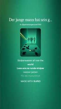 Der junge mann hat sein geld verloren (Ki-Musik, Text: Herr Hilbi)