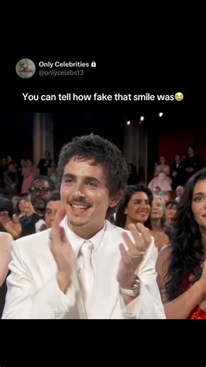 You can tell how fake that smile was😭