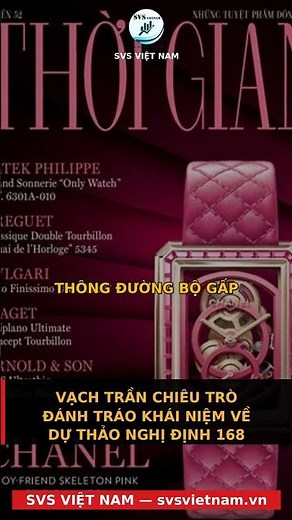 Cảnh Báo NÓNG: Bạn đang bị LỪA về Nghị định 168? 🔥 SVS Vạch Trần Sự Thật