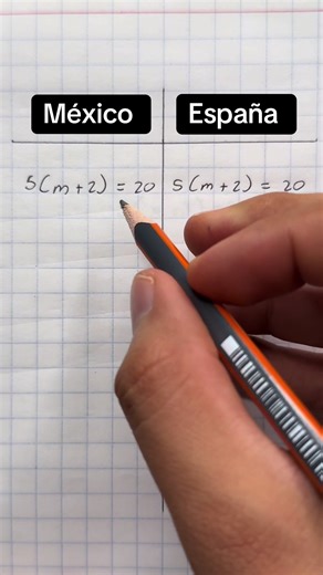 Aprende a resolver ecuaciones básicas de México vs España fácil #aprender #matematica #Viral #aprendeentiktok #preguntasyrespuestas