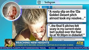 MAKING HISTORY: Rock climber Emily Harrington has become the first woman to free climb Yosemite's iconic El Capitan in one day! ABC’s Mona Kosar Abdi reports. | World News Now