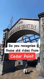 Each year Cedar Point displays old rides during their Halloween event Halloweekends. Old roller coaster cars, Skyride cars and more. #cedarpoint #rollercoaster #sandusky #themepark #ohio #cleveland #amusementpark | In The Loop