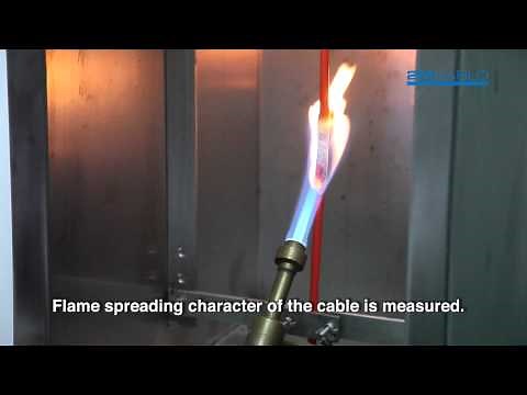 Vertical Flame Test For Single Cable