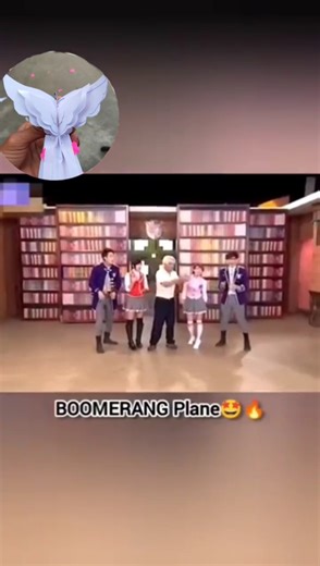 How to fold the best returnable paper plane , amezing returning paper airplane , boomerang plane ,