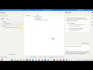 Lesson163 - Power Automate Desktop - Variables - Power Automate 1000 Videos