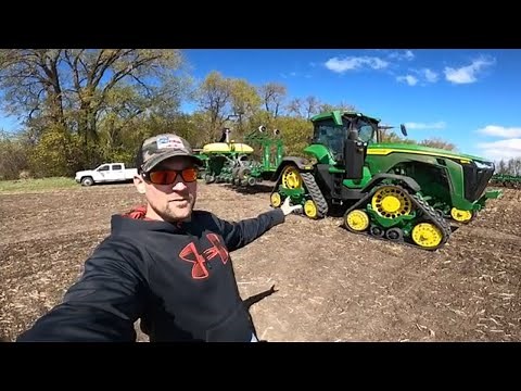 How to Drive New John Deere 8410RX Tractor and Corn Planter