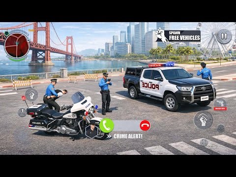 Police Car Chase: City Police-City Cop: Police Chase 3D Game
