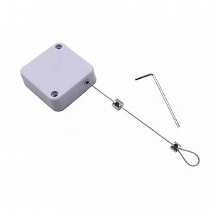 [Hot Item] Square Retractable Cable Reel with Adjustable Stainless Steel Wire Loop