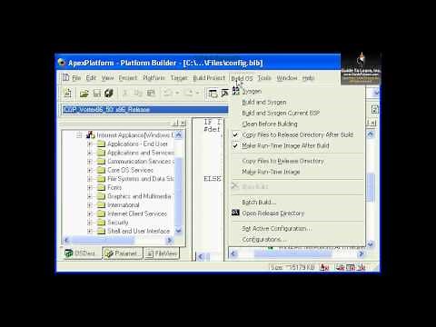 How to Create a Windows CE OS Image Using Platform Builder 5.0
