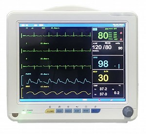 [Hot Item] Emergency Medical Equipment Vital Sign Monitor Hospital Machinery Portable Multipara Patient Monitor