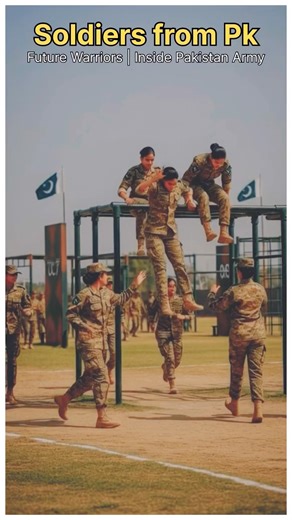 Army Girls in Action