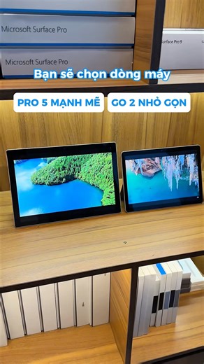 Surface Pro 5 vs Surface Go 2 #fyp #youtube