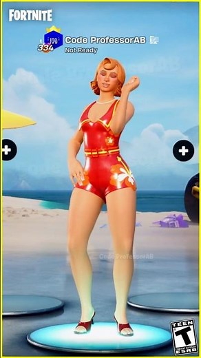 *New* Fortnite Bikini Bottom Ice Spice Skin Steady Emote 🍑😜😍 Jiggle Physics Icon Series 😱🔥