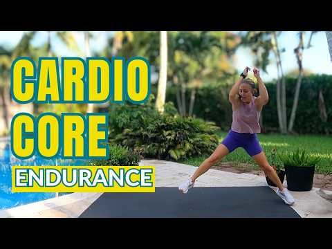Cardio + Core Workout to Build Endurance (Full Body Burn 🔥)