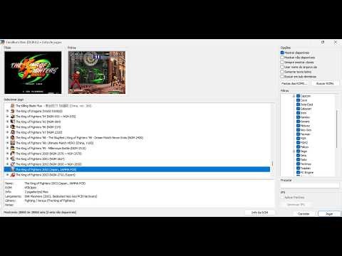 Final Burn Neo Ver : 1.0.0.4 Fullset com os 28,860 Jogos.