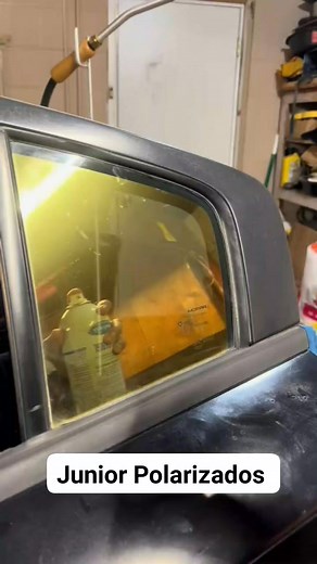 Gold window tint 🪙 . . . . #windowtint #windowtinting #windowtinter #tinting #tint #asmr #asmrvideo | Joel Martinez Vazquez