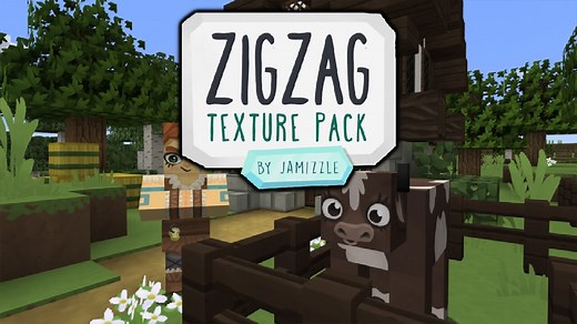 ZigZag Texture Pack 1.19 / 1.18 for Minecraft | Download