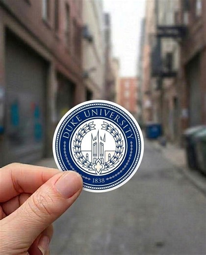 Duke University Blue Devils Vinyl Sticker Decal - Officially Licensed Collegiate Product - Etsy