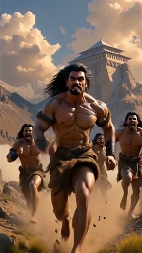 Hanuman ji mking a gold house 🏡 #video #facts #ai #animals