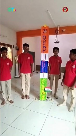 Republic Day - Flag Hoisting Robot with QtPi robotic kit #ai #robotics #steameducation #school #qtpi