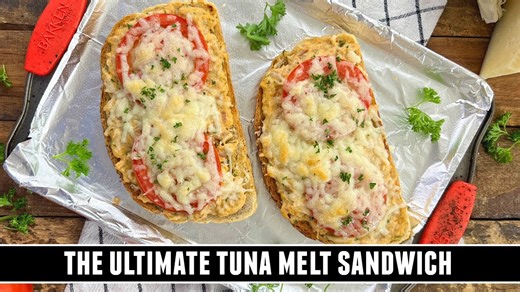 Better than takeout: Tuna melt sandwich | Seriously good & easy recipe