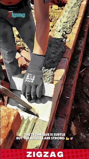 Professional Bricklaying Technique for Flawless Wall Construction