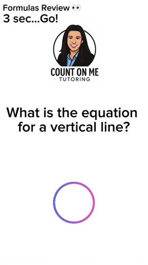 SAT Math Formula Review: What Is the Equation for a Vertical Line?