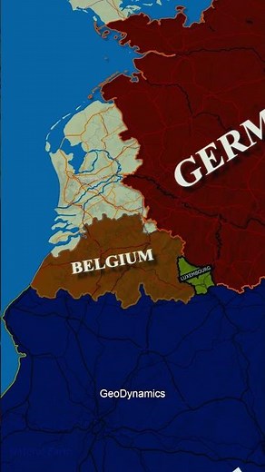 Luxembourg's GeoGraphy Explained #history #geography #map #germany #france #luxembourg #belgium #usa