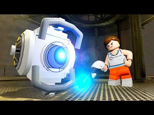 LEGO Dimensions A Portal 2 Adventure All Cut Scenes & Ending (Portal 2 Level Pack)