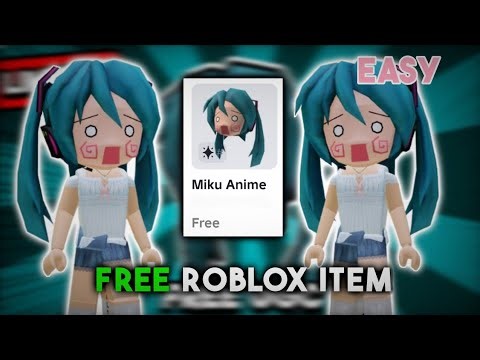 How to get the FREE Miku Anime Head on ROBLOX! 0 Robux Ugc Accessory 🫢🤭🤭