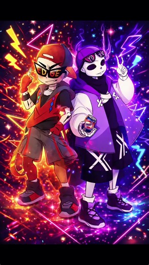 Underfell!fresh Sans And Cross Sans