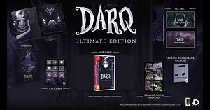 DARQ tells the story of Lloyd, a boy who finds himself in the middle of a lucid nightmare. Unable to wake up, Lloyd has to face his fears and decipher the meaning of the dream. Learn how to survive the nightmare by bending the laws of physics and manipulating the fluid fabric of the dream world in DARQ Ultimate Edition! DARQ Ultimate Edition will be available on November 10, 2022 on Nintendo Switch. Includes Base Game, Digital Book, Digital Soundtrack & Sticker. Get yours today at our participat