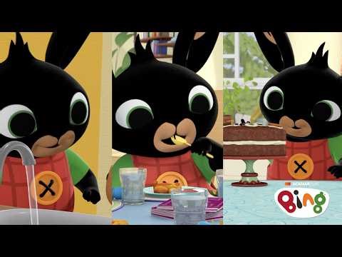 It's Lunchtime for Bing, Sula and Pando! | #Shorts | Bing Shorts Compilation