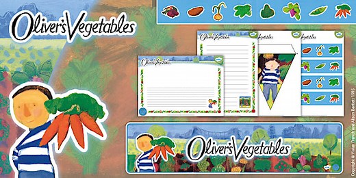 Oliver's Vegetables: Display Pack