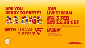 The Dutch DJ team Lucas & Steve performed an exclusive set at the DHL Express Nederland service center #Utrecht. You can watch the #LunchBreakMix on Youtube: https://bit.ly/3oI3giU Lucas & Steve also helped out in Utrecht. You can watch the video here. #DHL #DHLExpress #LucasSteve #ServiceCenterUtrecht #LiveMusic #DJSet | DHL