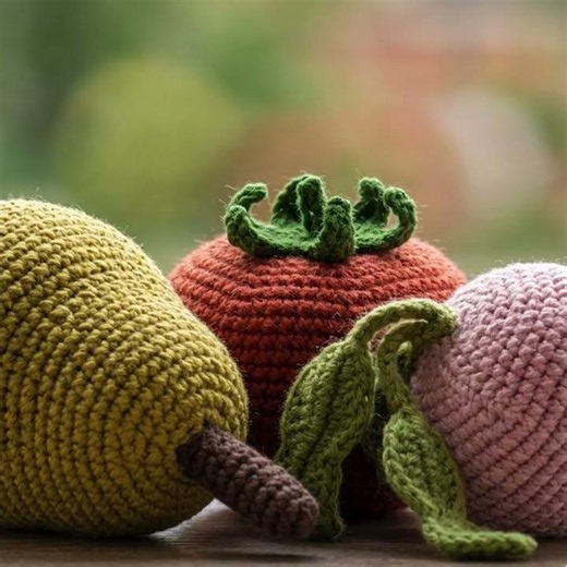 Crochet Vegetables Pattern PDF Crochet Food Farmhouse Kitchen Decor Home Decor