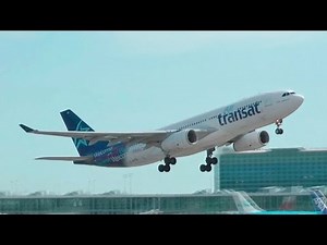 Air Transat Airbus A330-200 Takeoff | Vancouver International Airport