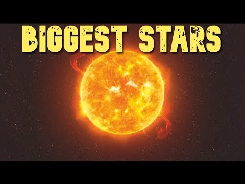 🌟 The Biggest Stars in the Universe | Space Facts for Kids