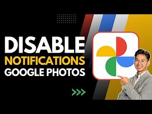How to Disable Notifications From Google Photos !