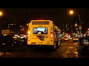 MTA New York City Bus 2011 NovaBus LFS 8018 On The Q46 Limited @ Queens Blvd & 78th Avenue