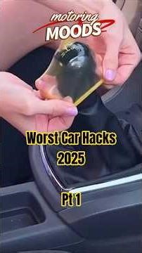 Worst Car Hacks Pt1 #carhacks #diyfail #carfails