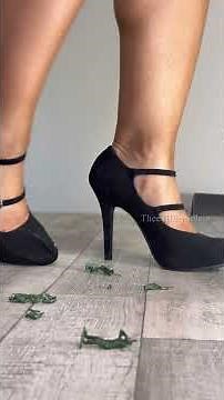 Giantess Heels DESTROY Toy Soldiers | Crushing ASMR